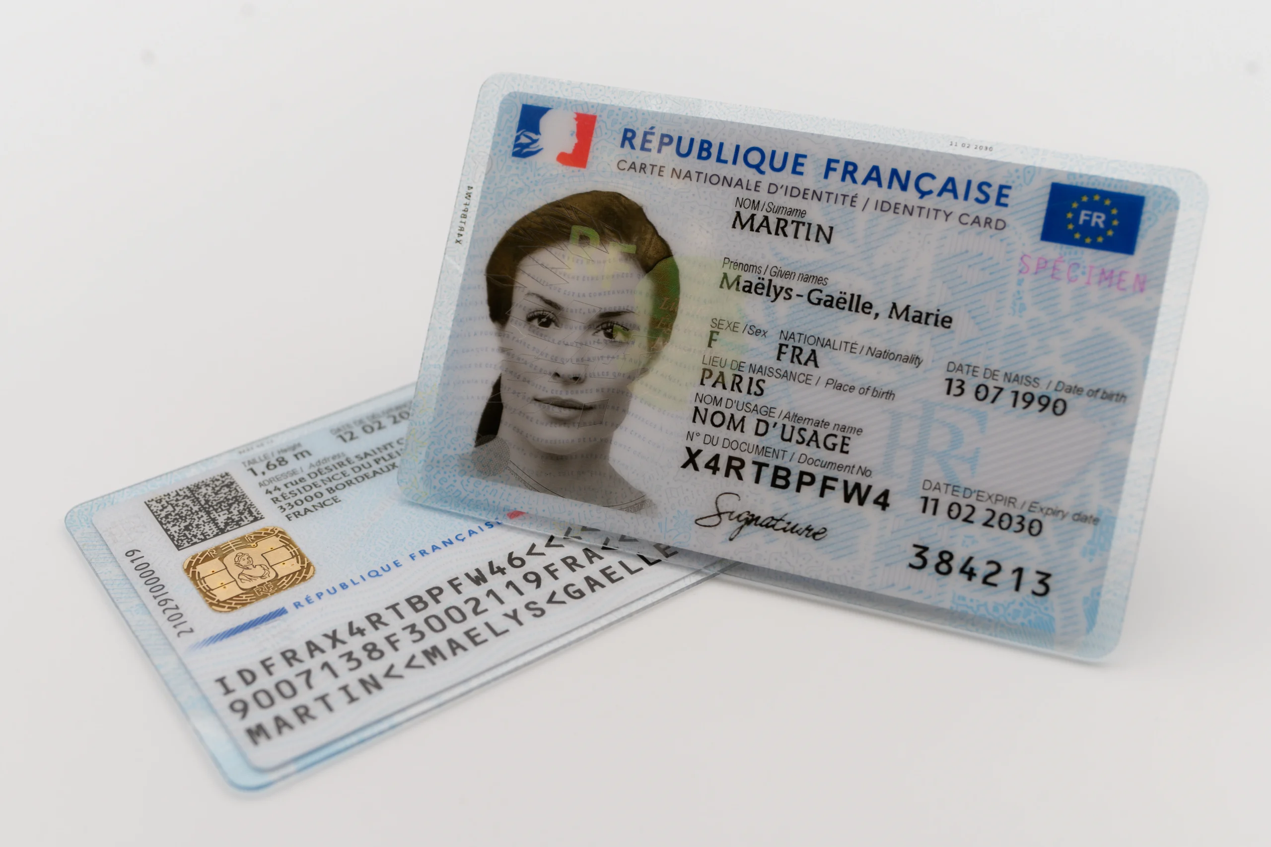 Obtenir une carte d'identité française